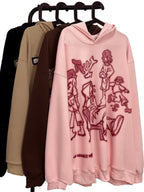 Women's Winter Streetwear Graphic Hoodie | Oversized