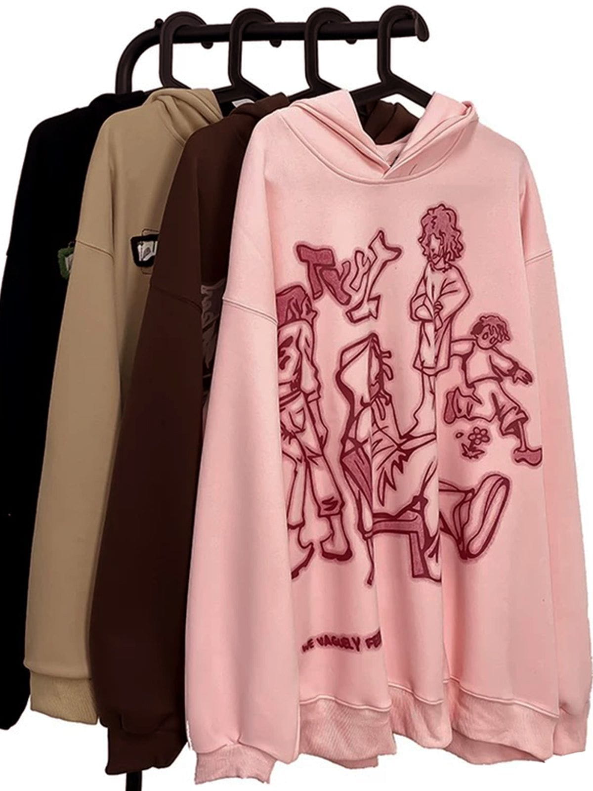 Women's Winter Streetwear Graphic Hoodie | Oversized