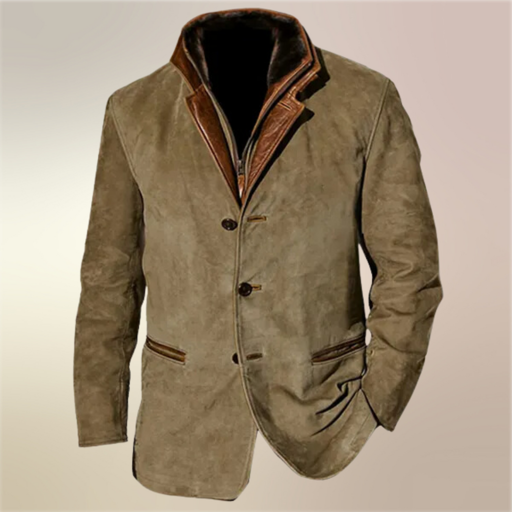 Men’s Contrast Blazer Jacket | Fall