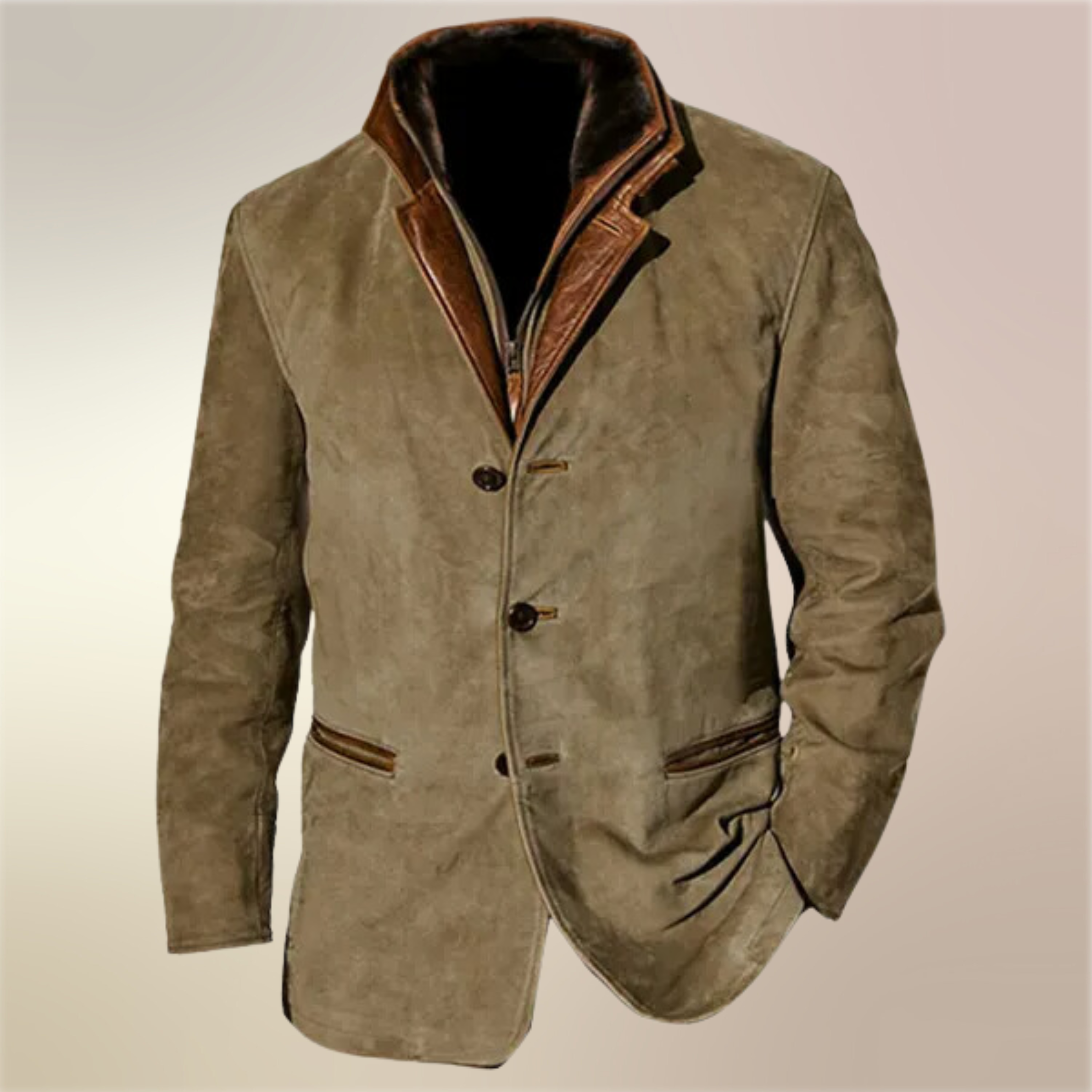 Men’s Contrast Blazer Jacket | Fall