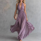 Women's Flowy Evening Dress | Maxi