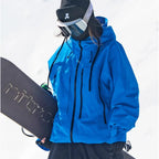 Women's Hooded Zip Up Ski Jacket | Winter