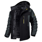 Men's Casual Zip Up Winter Jacket | Hooded