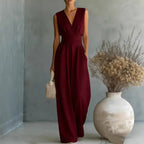 Women's Elegant Sleeveless Jumpsuit | Summer