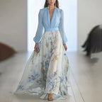 Women's Wedding Guest Floral Dress | Maxi