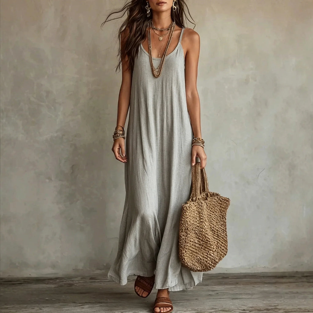 Women's Relaxed Vacation Dress | Maxi