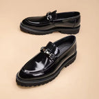 Men's Slip On Chunky Sole Loafers | Formal