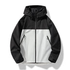 Men's Hooded Windbreaker Jacket | Zip Up
