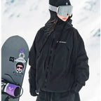 Women's Hooded Zip Up Ski Jacket | Winter