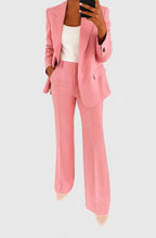 Women's Elegant Two-Piece Suit Set | Blazer and Trouser