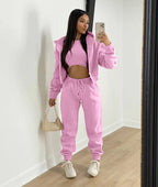 Women’s Tracksuit Three-Piece Set | Winter