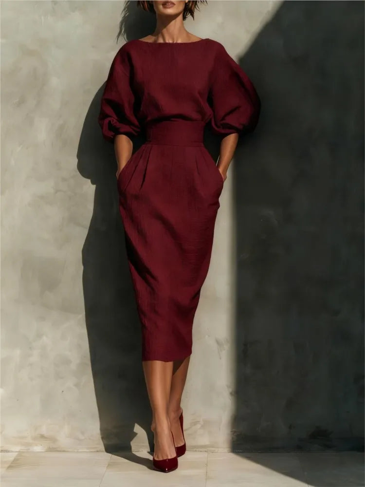 Women's Elegant Summer Dress | Midi