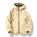 Men's Hooded Windbreaker Jacket | Zip Up