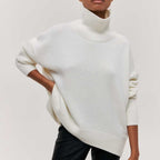 Women's Winter Turtleneck Sweater | Knit