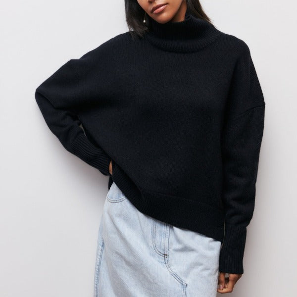 Women's Winter Turtleneck Sweater | Knit