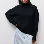 Women's Winter Turtleneck Sweater | Knit