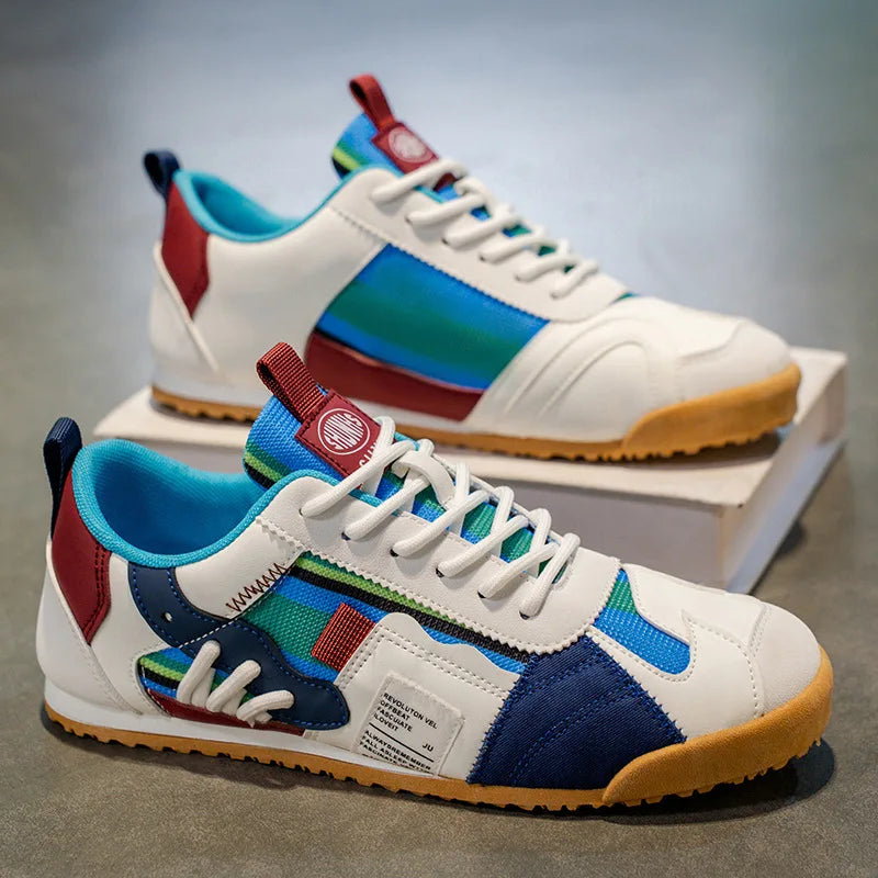 Men's Low Block Sport Sneakers | Casual
