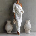 Women's Summer One Shoulder Dress | Maxi