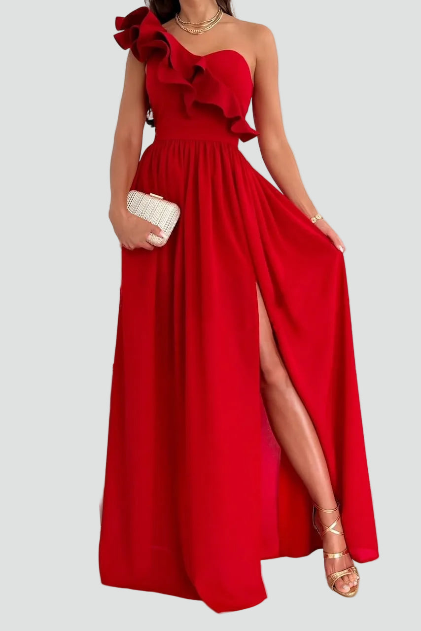 Women's Evening Dress with Slit | Maxi