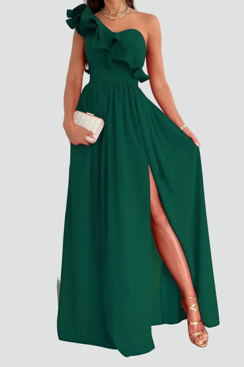 Women's Evening Dress with Slit | Maxi