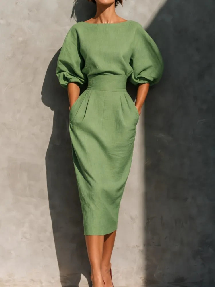 Women's Elegant Summer Dress | Midi