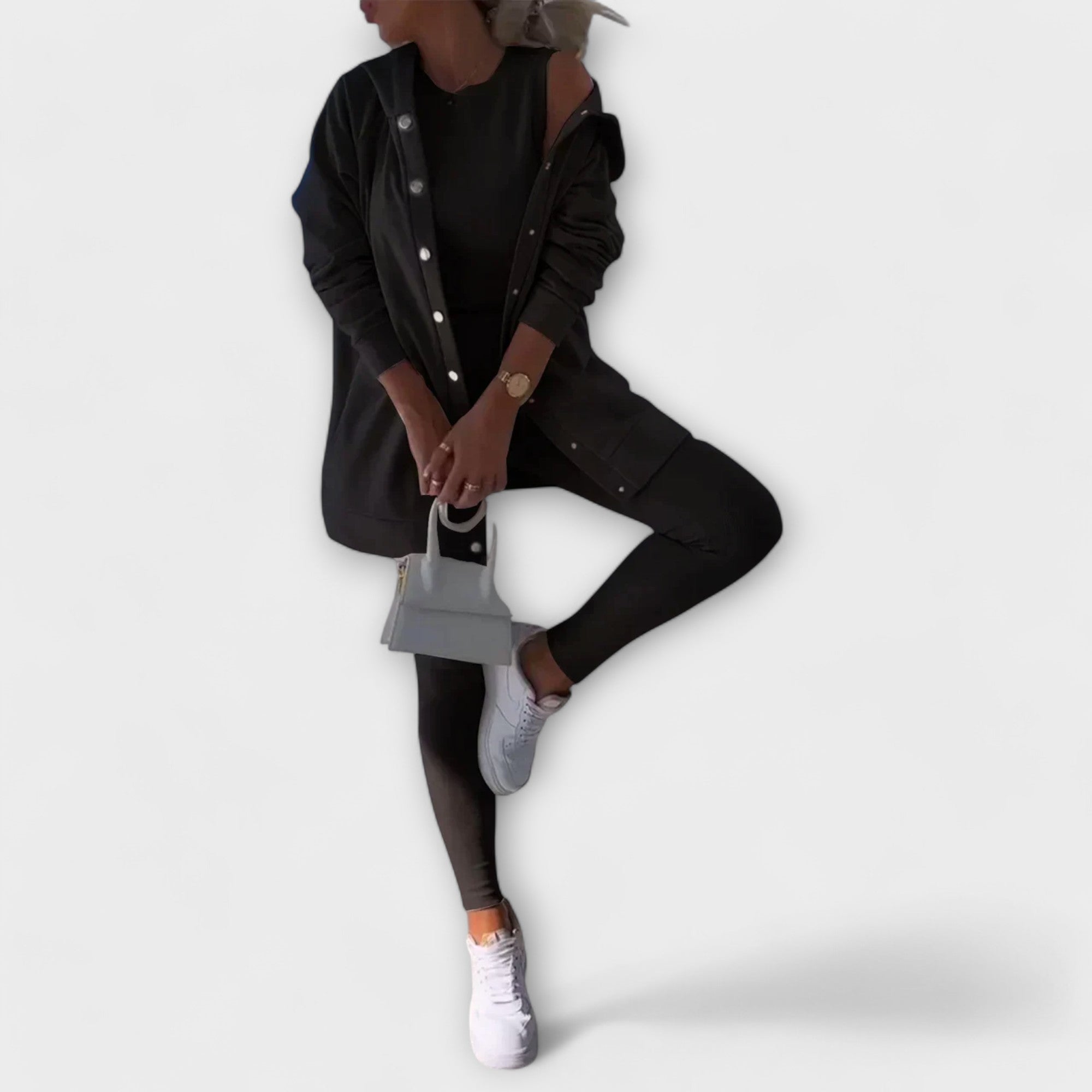 Women's Cardigan Casual Set | 3-Piece