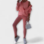 Women's Cardigan Casual Set | 3-Piece