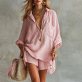 Women's Summer Matching Set | Shirt and Shorts