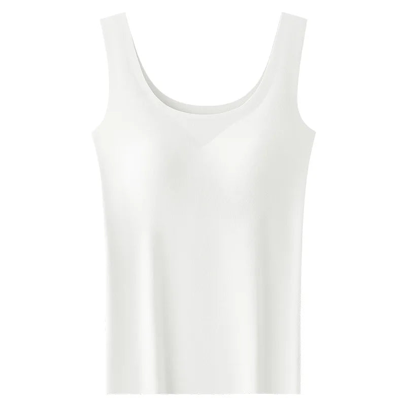 Women's Seamless Tank Top | Padded Chest