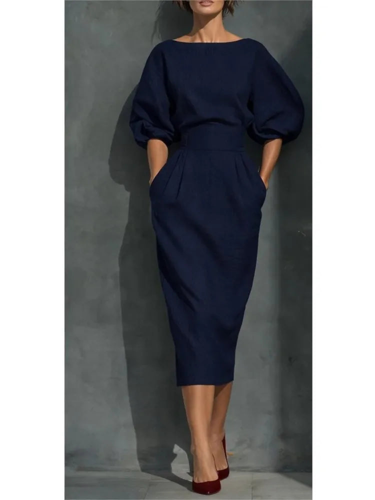 Women's Elegant Summer Dress | Midi
