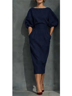 Women's Elegant Summer Dress | Midi