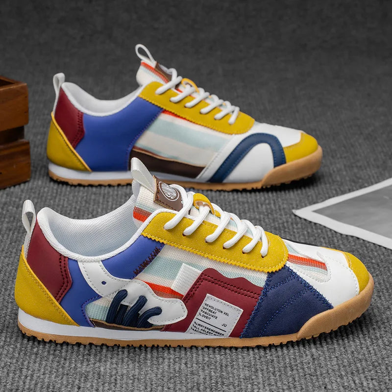 Men's Low Block Sport Sneakers | Casual