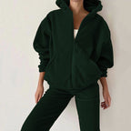 Women's Hoodie and Pants Tracksuit Set | Oversized