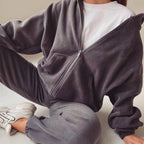 Women's Hoodie and Pants Tracksuit Set | Oversized