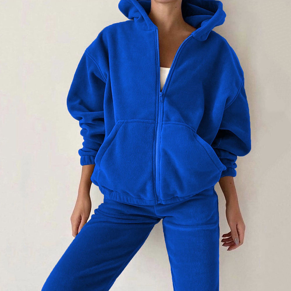 Women's Hoodie and Pants Tracksuit Set | Oversized