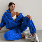 Women's Hoodie and Pants Tracksuit Set | Oversized
