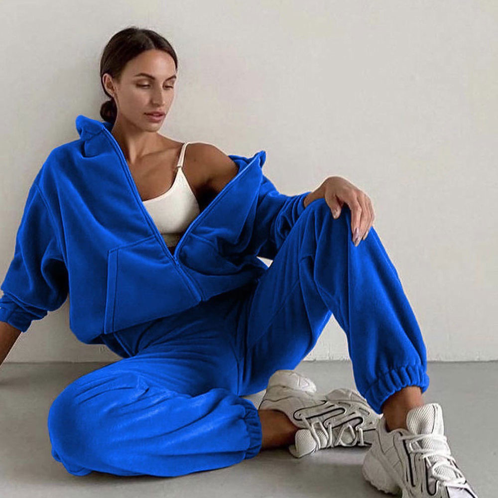 Women's Hoodie and Pants Tracksuit Set | Oversized