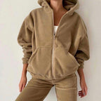 Women's Hoodie and Pants Tracksuit Set | Oversized