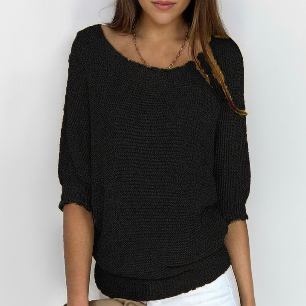 Women’s Loose Fit Knit Sweater | Casual