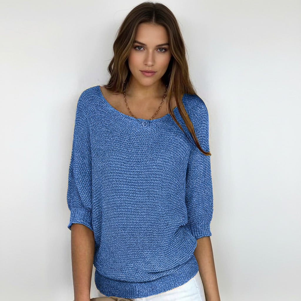 Women’s Loose Fit Knit Sweater | Casual