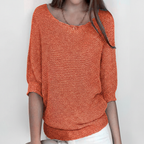 Women’s Loose Fit Knit Sweater | Casual