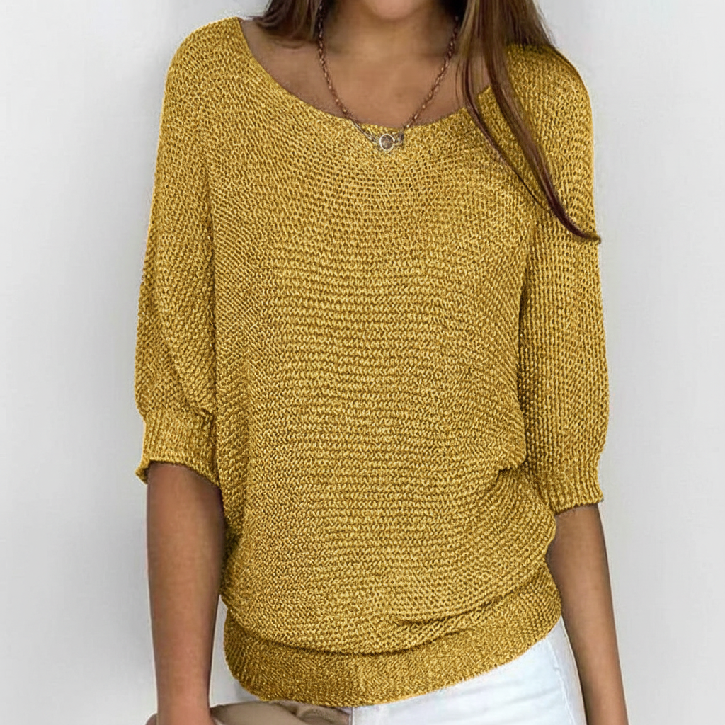 Women’s Loose Fit Knit Sweater | Casual