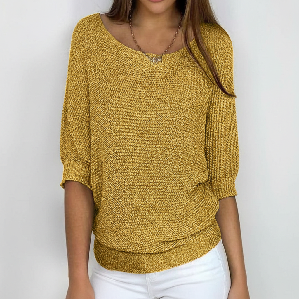 Women’s Loose Fit Knit Sweater | Casual