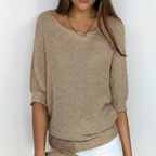 Women’s Loose Fit Knit Sweater | Casual