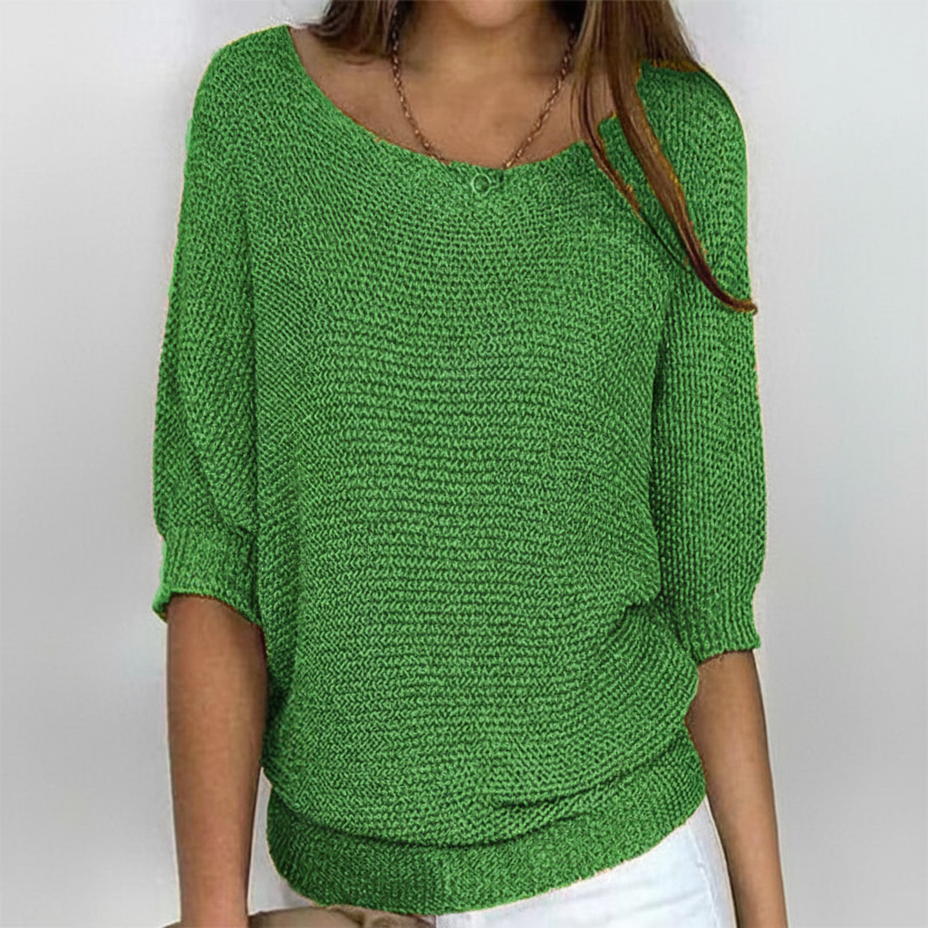Women’s Loose Fit Knit Sweater | Casual