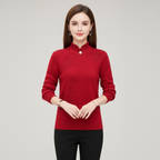 Women’s Mandarin Collar Sweater | Winter
