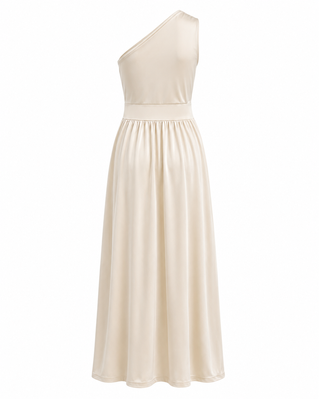 Women's One Shoulder Evening Dress | Maxi