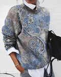 Women’s Casual Printed Top | Long Sleeves