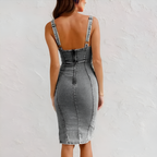 Women’s Casual Bodycon Sleeveless Dress | Midi