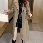 Women's Chic Elegant Trench Coat | Longline